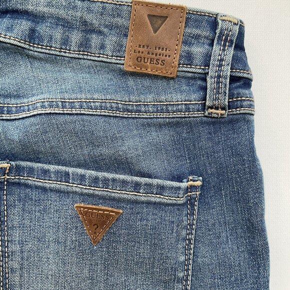 Guess Women’s Power Curvy Mid Rise Skinny Jeans Size 27 - Picture 11 of 12